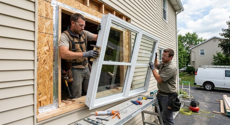 Awning Windows Installation in Worcester, MA