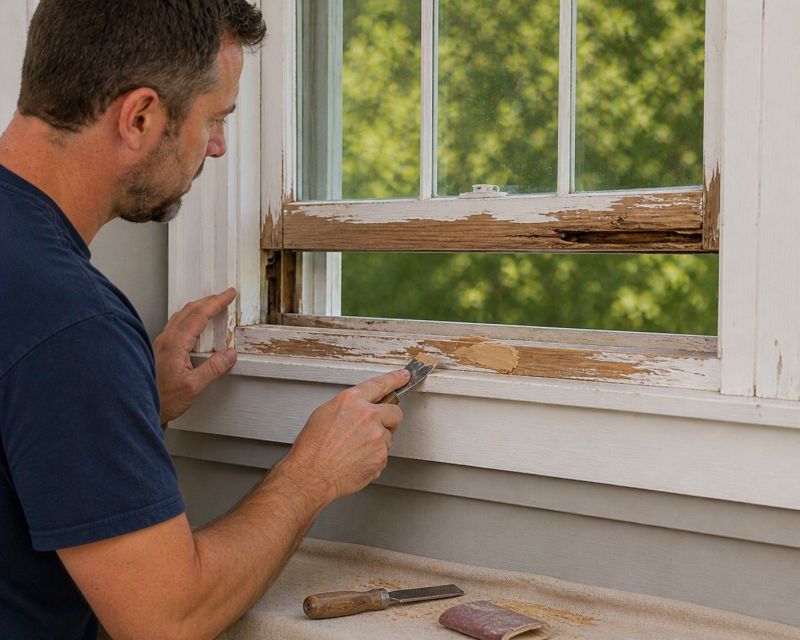 Wood Window Repair in Olathe, KS