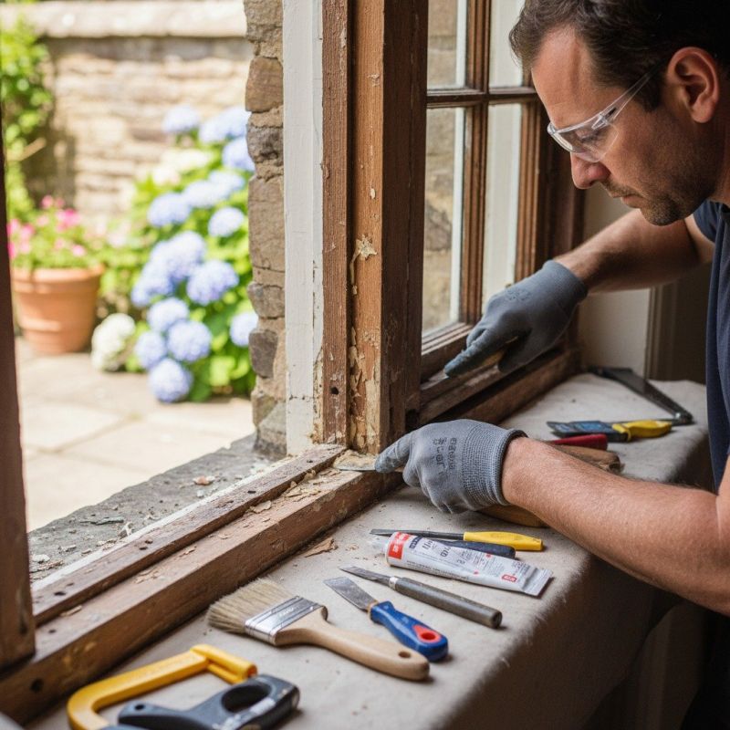 Wood Window Repair in Alpharetta, GA