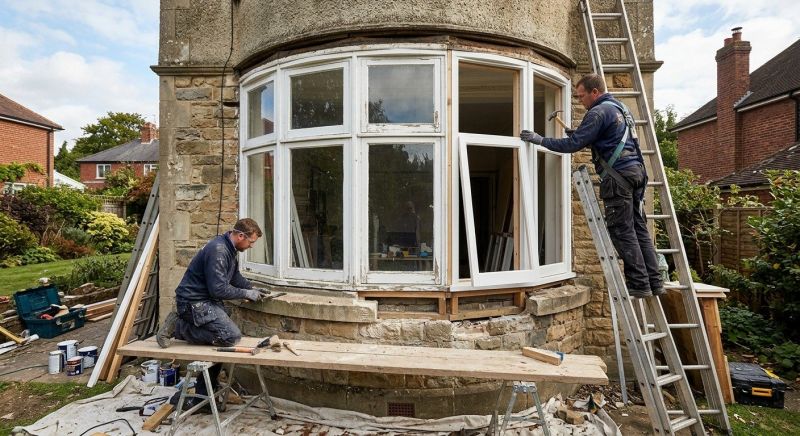 Arched Window Repair in Olathe, KS