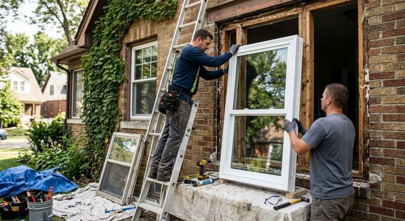 Window Frame Replacement in Overland Park, KS