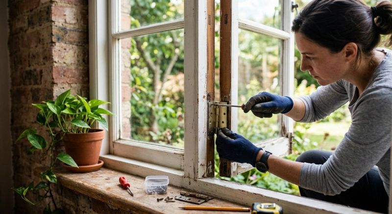 Window Hinge Repair in Alpharetta, GA