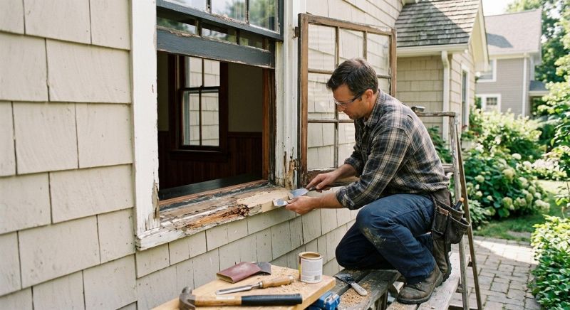 Wood Window Repair in Olathe, KS